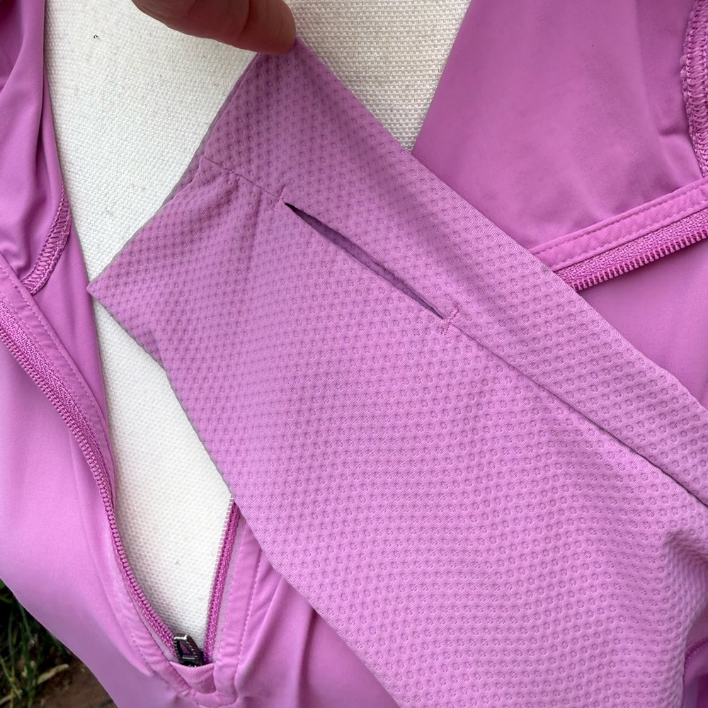 Lululemon Sleek Performance Pink Pullover - image 4